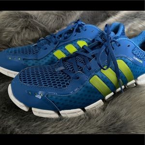 Adidas Climacool Running Shoe, Bright blue & lime